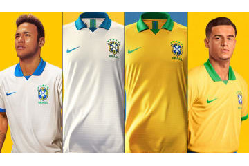 ブラジル代表、コパ・アメリカに向けた新ユニフォーム発表！「100周年記念」が登場 画像