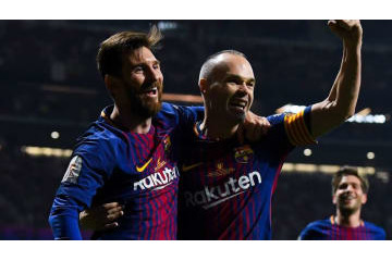 イニエスタが教える！天才メッシの“ここ”が凄い 画像