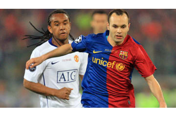 ユニフォームで振り返るCL決勝～2008-09　バルセロナ対マンチェスター・U 画像