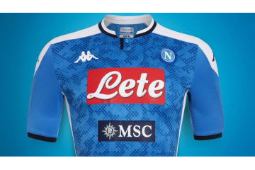 ナポリ、「ドット迷彩柄」の2019-20新ユニフォームを発表！ 画像