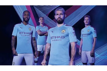 マンチェスター・シティ、「PUMAに変更」の2019-20新ユニフォームを発表！ 画像