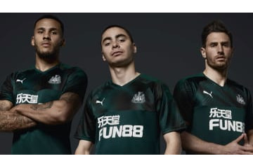 武藤のニューカッスル、2019-20アウェイユニフォーム発表！「グリーンが復活」 画像