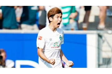 大迫、今季ブンデス初ゴール！「桁違いのシュートセンス」がこれ 画像