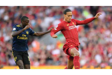 ファンダイク、50試合ぶりに突破される！アーセナルFWペペの「衝撃シーン」がこれ 画像