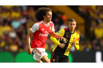 アーセナル痛恨…グエンドゥージの「おちょくりポーズ」も無残に返り討ち 画像