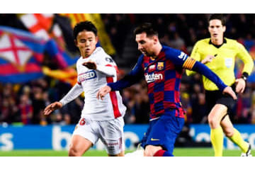 久保建英、古巣バルサ戦で奮闘！監督の評価はどうだった？ 画像