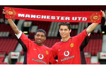 ロナウジーニョに騙されてユナイテッド入りした…元ブラジル代表が暴露 画像