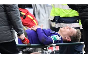 18歳「足首破壊」の衝撃場面…冷静すぎるメッセージが話題に（閲覧注意） 画像