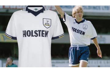 トッテナム、大人気「HOLSTEN」レトロジャージ！当時のユニも見てみる 画像