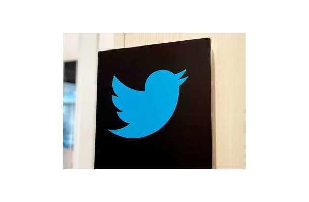 ツイッターのロゴ＝12日、東京都中央区の同社日本法人