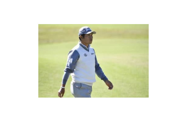 松山英樹は首痛のため棄権（撮影：GettyImages)
