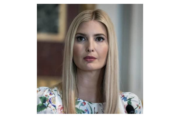 トランプ前米大統領の長女イバンカ氏＝2020年（ゲッティ＝共同）