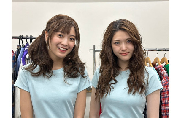 工藤美桜、松村沙友理 （C）日本テレビ