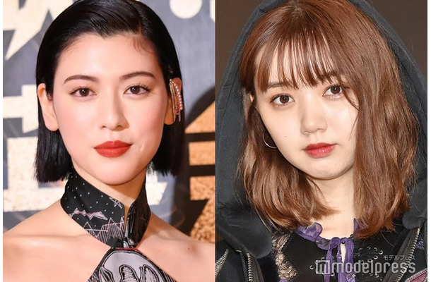 三吉彩花、江野沢愛美（C）モデルプレス