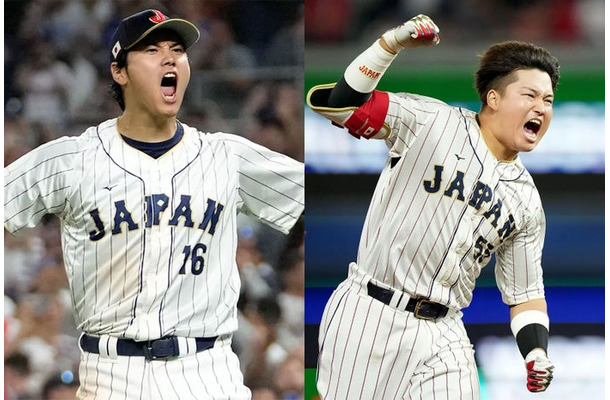 大谷翔平選手、村上宗隆選手／Photo by Getty Images