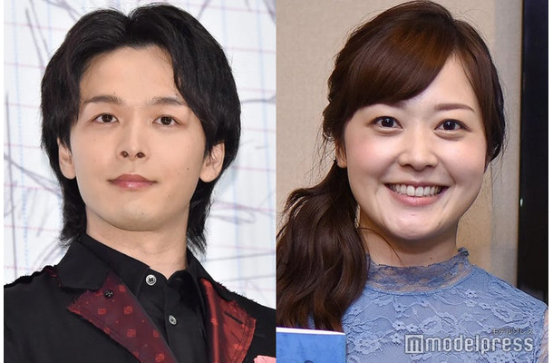 中村倫也、水卜麻美アナウンサー （C）モデルプレス