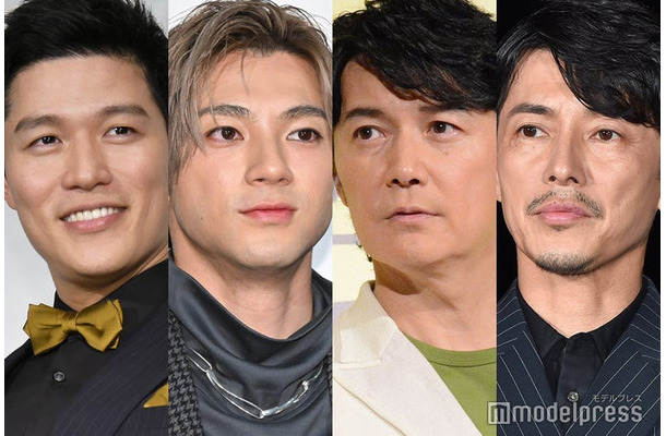 鈴木亮平、山田裕貴、福山雅治 、藤木直人（C）モデルプレス