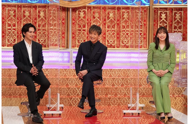 （左から）北村匠海、木村拓哉、新垣結衣（C）フジテレビ