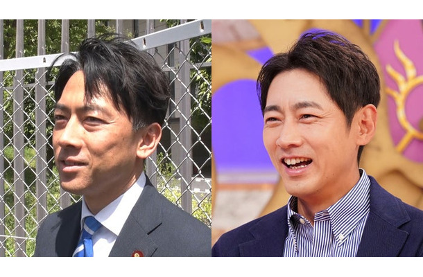 小泉進次郎、小泉孝太郎（C）日本テレビ