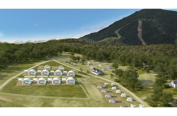 OZE-HOSHISORA GLAMPING＆CAMP RESORT／画像提供：片品村振興公社