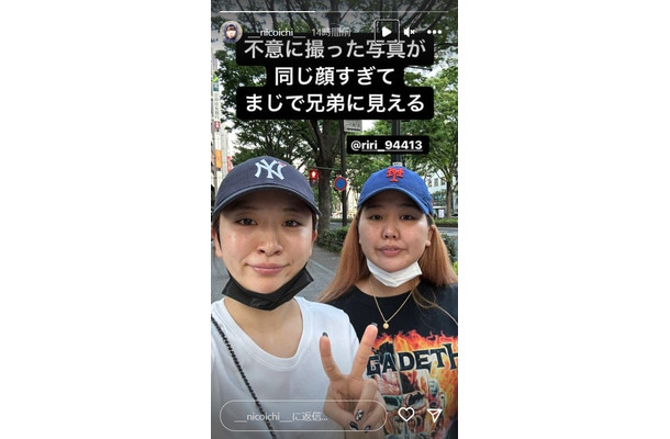 NICO、RIHO／NICO公式Instagramストーリーズより