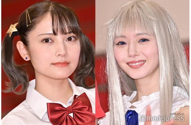 「あの日見た花の名前を僕達はまだ知らない。」制作発表会に出席した桃月なしこ、市川美織（C）モデルプレス