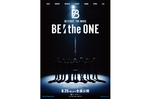 BE:FIRST「BE:the ONE」ポスタービジュアル（C）B-ME ＆ CJ 4DPLEX All Rights Reserved.