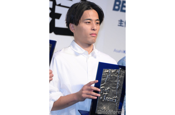 「第40回ベストジーニスト2023」授賞式に登壇した富樫勇樹選手（C）モデルプレス
