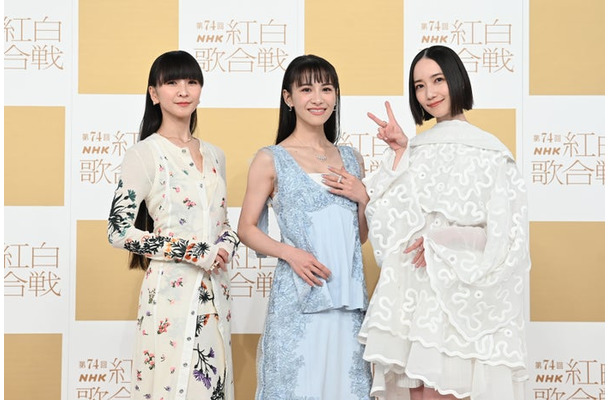 Perfume／（左から）かしゆか、あ～ちゃん、のっち（C）NHK