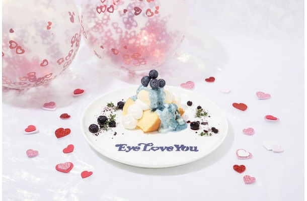 シフォンケーキ・Blue／火曜ドラマ『Eye Love You』 Cafe（提供写真）