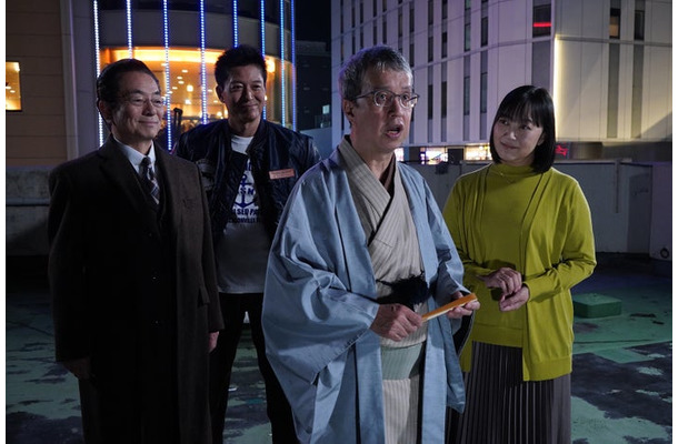 水谷豊、寺脇康文、小宮孝泰、大西結花「相棒season22」第16話より（C）テレビ朝日