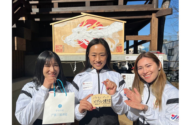 狐塚美樹、及川栞、永井葉月（提供写真）