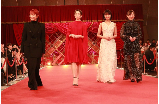 アイナ・ジ・エンド、桜田ひより、原菜乃華、福原遥（C）日本アカデミー賞協会