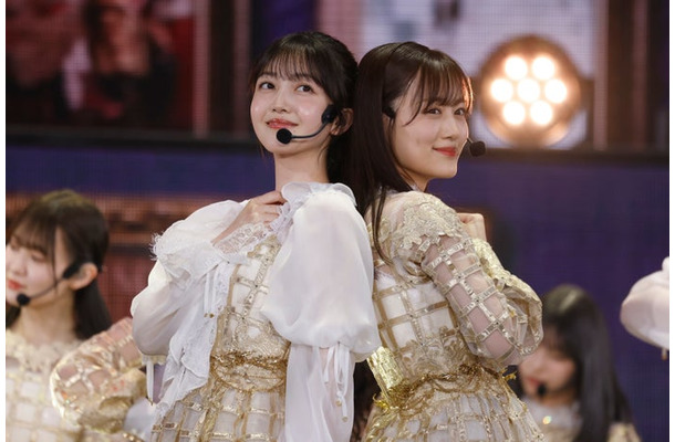 久保史緒里、山下美月「乃木坂46 12th YEAR BIRTHDAY LIVE」（提供写真）