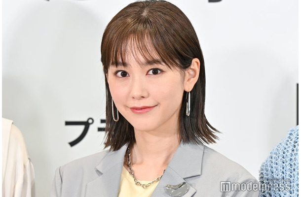 新WEBCM発表会に出席した桐谷美玲（C）モデルプレス