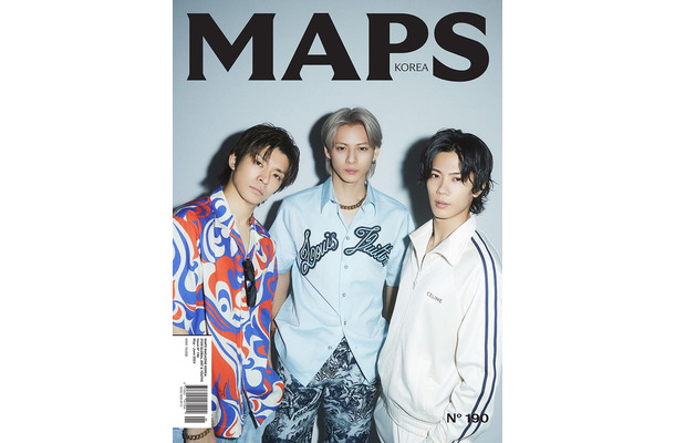 「MAPS KOREA」5月号表紙：Number_i（提供写真）