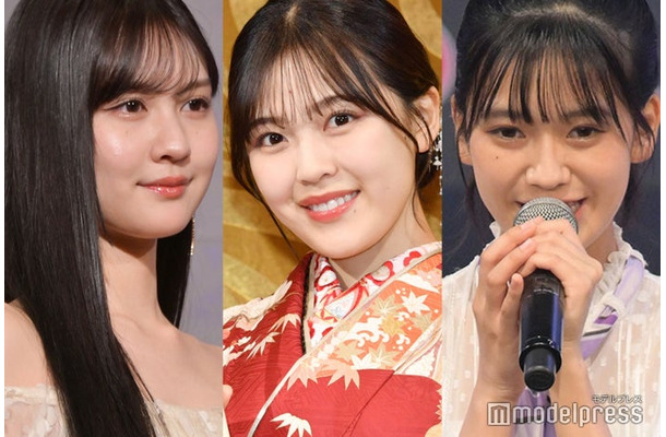 中村麗乃、柴田柚菜、奥田いろは（C）モデルプレス