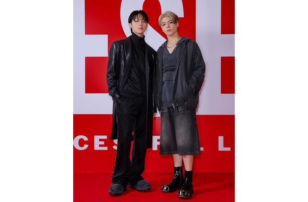 NICHOLAS（ニコラス）、MAKI（マキ）／DIESEL SHIBUYA STORE OPENING（提供写真）