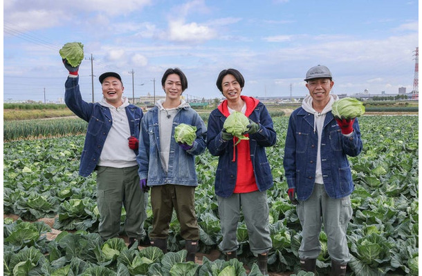 岡部大、亀梨和也、相葉雅紀、小峠英二（C）テレビ朝日