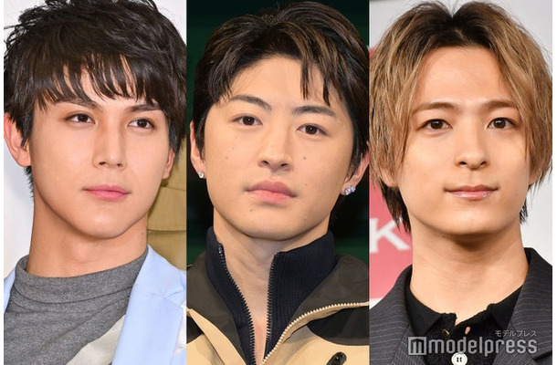 中川大志、佐野玲於、和田颯（C）モデルプレス