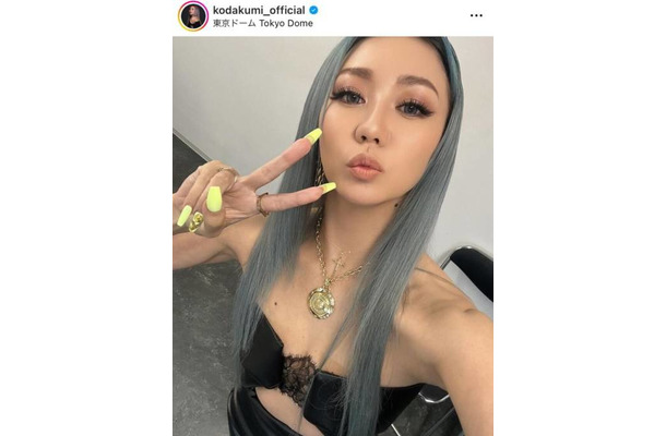 倖田來未、惜しげもなく披露した美ボディ衣装SHOTに「筋肉すごい」「かっこいい！！」の声