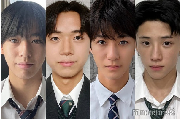 「男子高生ミスターコン2024」関東エリア暫定上位4人