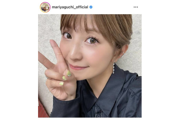 「顔小さい」矢口真里、ピンクメイクが映える美肌SHOTに反響「いつまでも可愛すぎる」