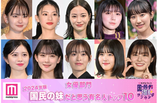 （上段左から）山田杏奈、出口夏希、広瀬すず、上白石萌歌、芦田愛菜（下段左から）桜田ひより、畑芽育、森七菜、原菜乃華、莉子（C）モデルプレス