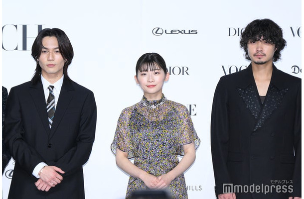 「THE ONES TO WATCH 2024」に出席した松田元太、伊藤沙莉、磯村勇斗（C）モデルプレス