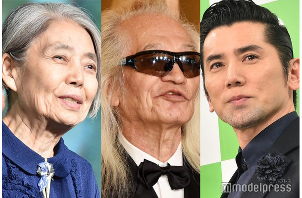 樹木希林さん 、内田裕也さん、本木雅弘（C）モデルプレス