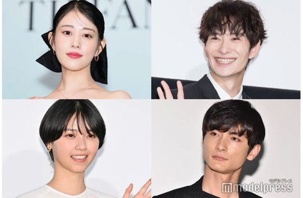 （左上から時計回りに）高畑充希、岡田将生、高良健吾、西野七瀬 （C）モデルプレス