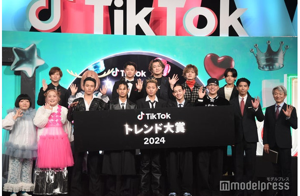 「TikTokトレンド大賞2024」受賞者（C）モデルプレス