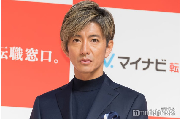 新TVCM発表会に出席した木村拓哉（C）モデルプレス