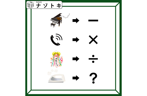 「イラストが四則演算になって示すものとは？」わかると思わず声が出る！【難易度LV.2クイズ】